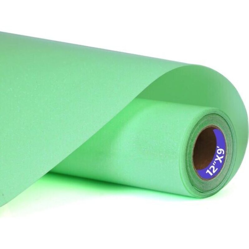 Light Green Glitter HTV Heat Transfer Vinyl Rolls - 50% OFF