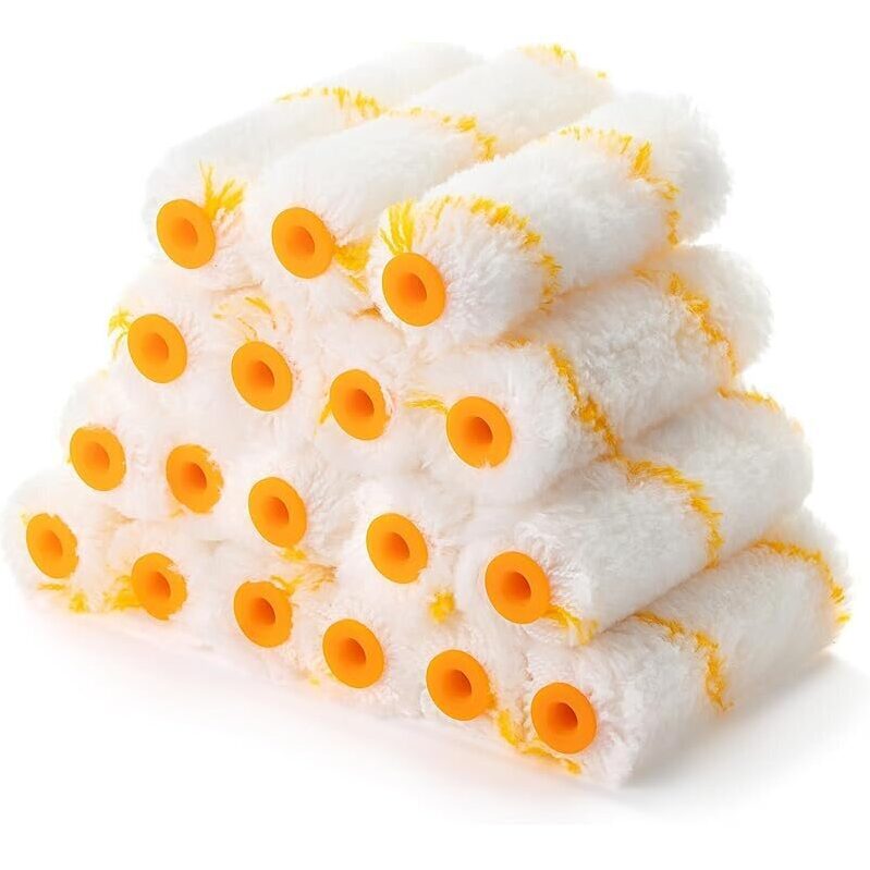18-Pack Bates Paint Roller Covers 4-Inch - Perfect for Small Projects