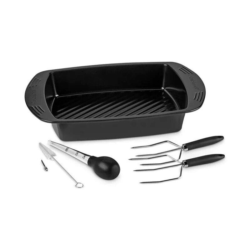 Nonstick Roaster Pan Set - Perfect for Holiday Feasts