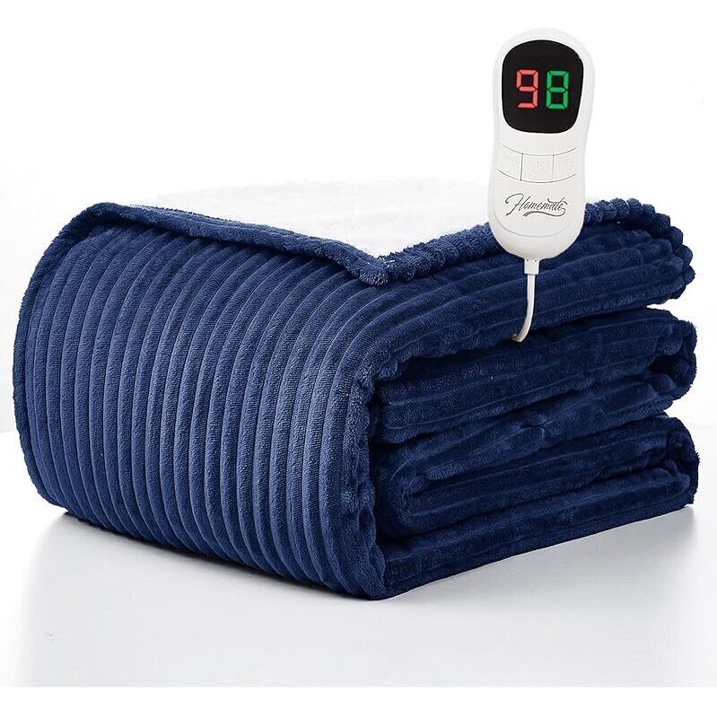 Heated Blanket Electric Throw 50x60-in - Ultra Warm & Soft