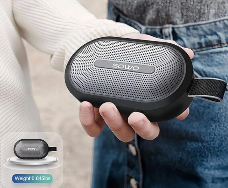 Strong Magnetic Portable Bluetooth Speaker, Now Only $11.49 with Prime!