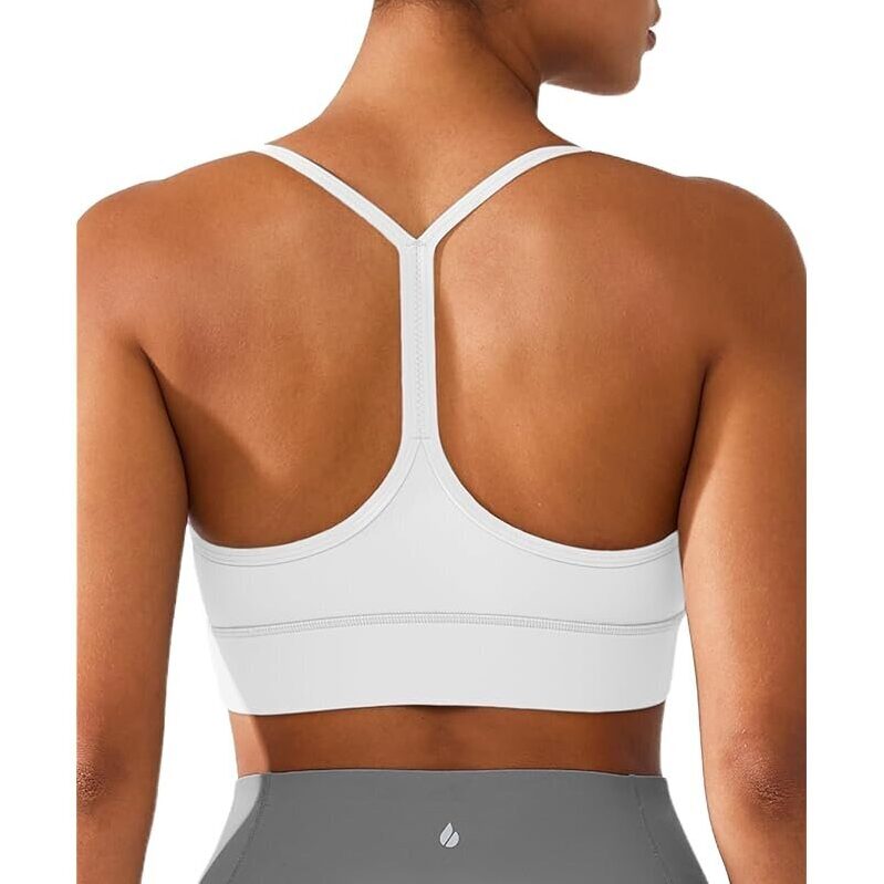 BRXL Y Back Sports Bras for Women: Light Support for Yoga and Pilates