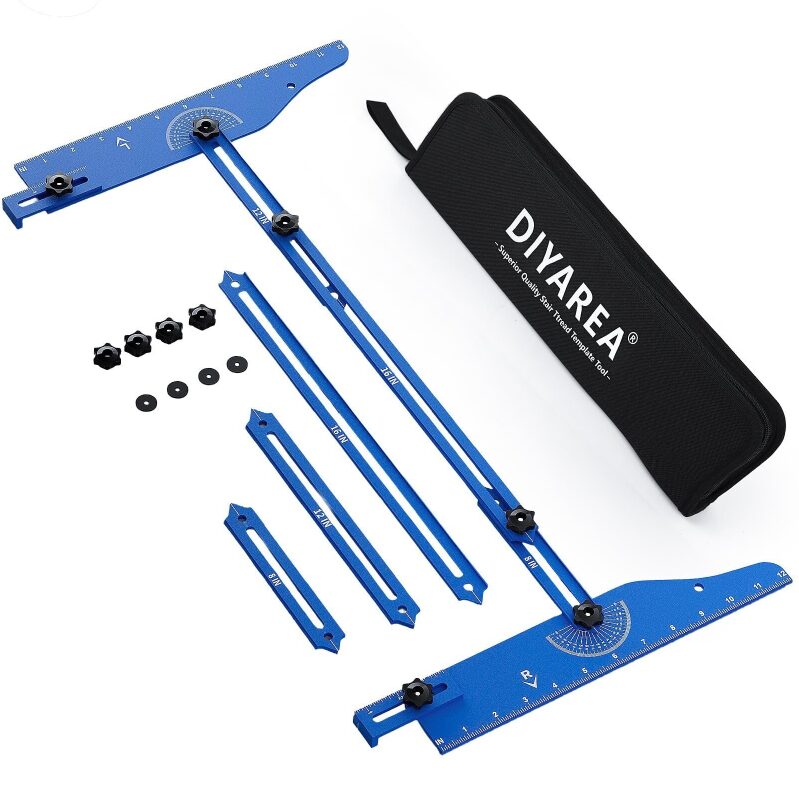 Precision Stair Tread Template Tool by DIYAREA