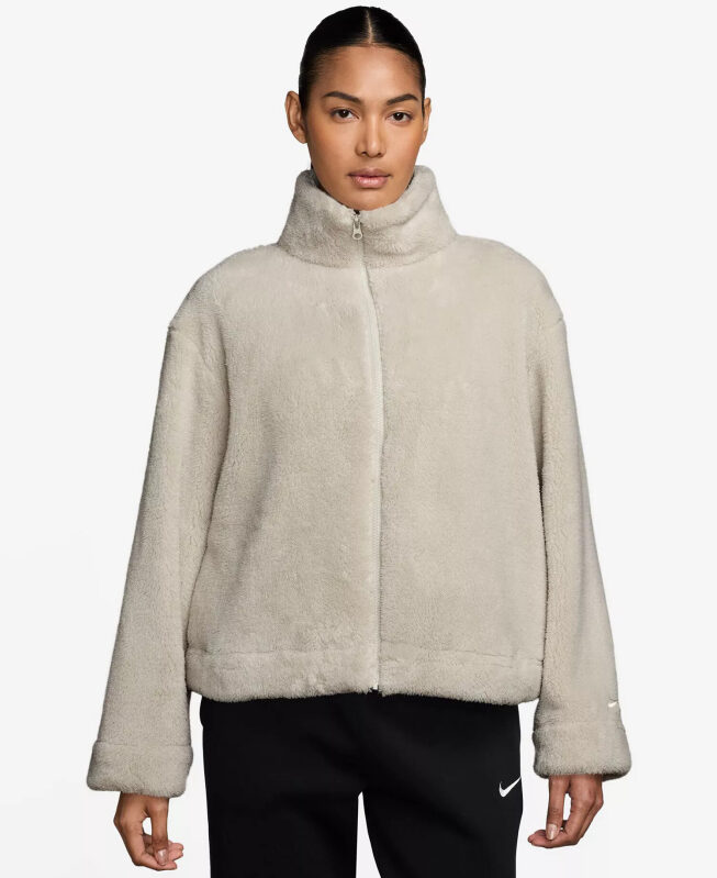 Get Cozy with Nike's Essential Sherpa Jacket for $45