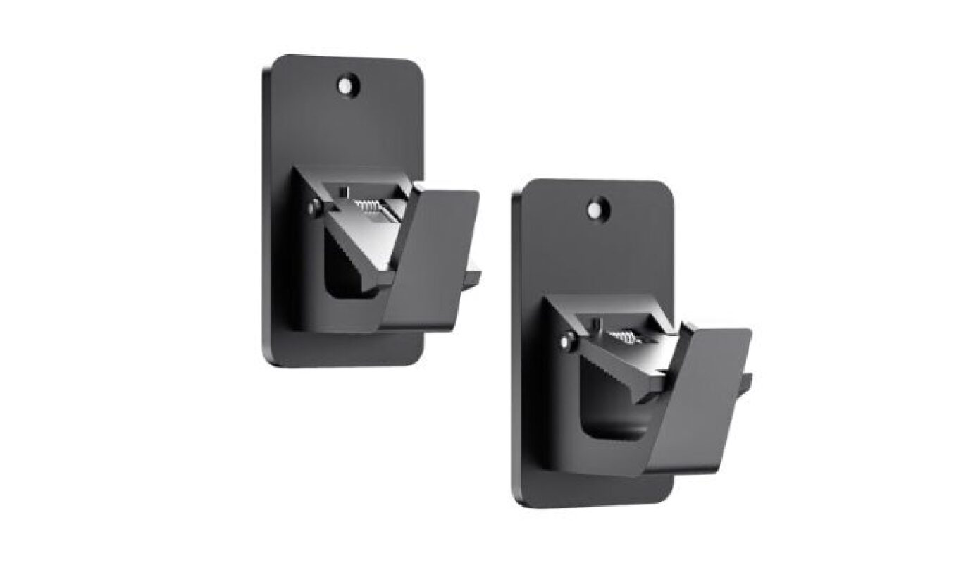Heavy Duty Adhesive Curtain Rod Brackets - Perfect for Bathroom, Bedroom, and Kitchen