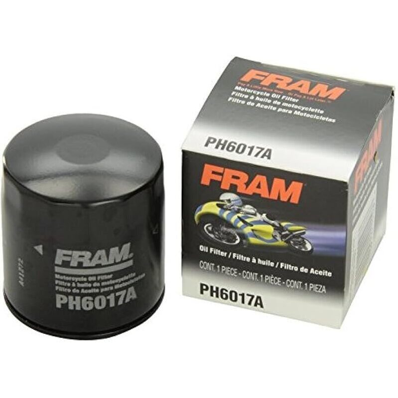 FRAM PH6017A Oil Filter for Motorcycles - Reliable Performance