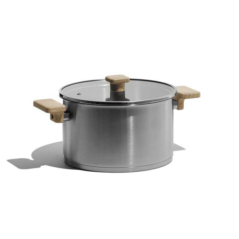 Carote 5.5QT Stainless Steel Stock Pot with Lid - High-Efficiency Cooking