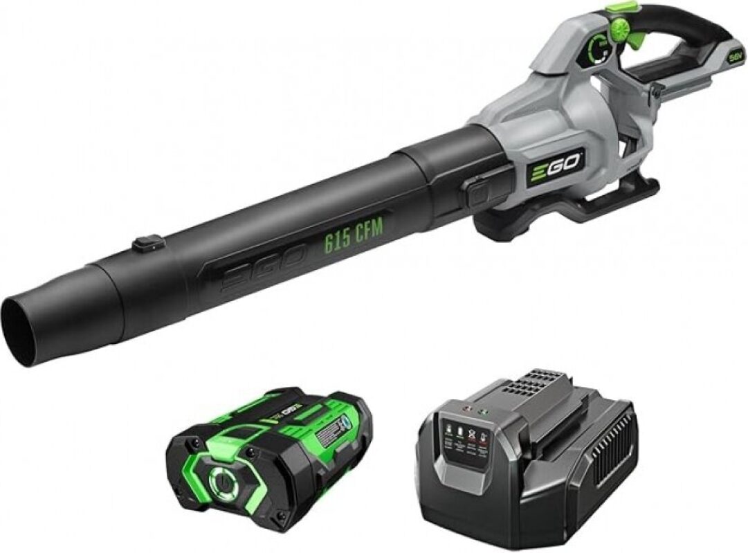 EGO POWER+ Leaf Blower, Cordless Electric 615 CFM - Ultimate Yard Cleanup Tool