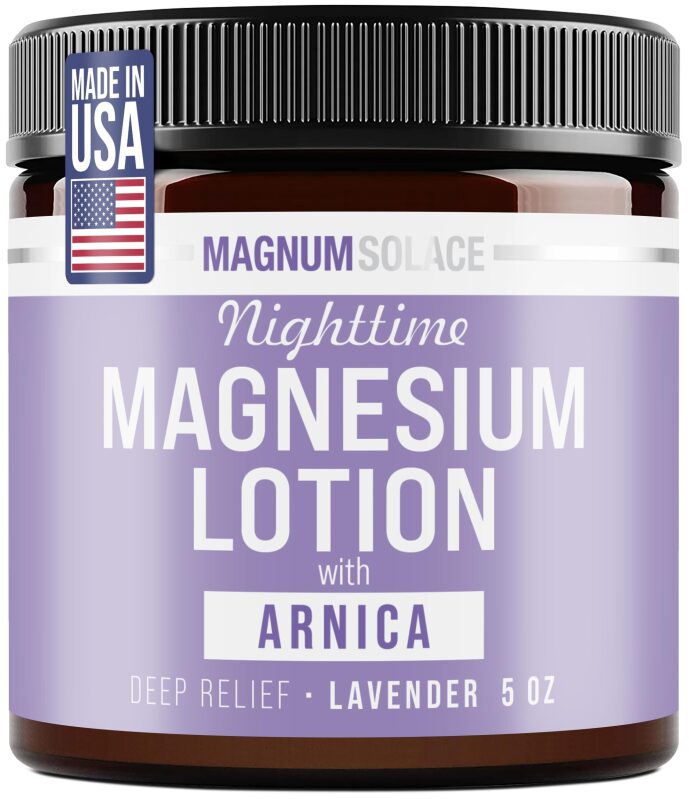 Magnum Solace Nighttime Magnesium Lotion with Arnica 5oz