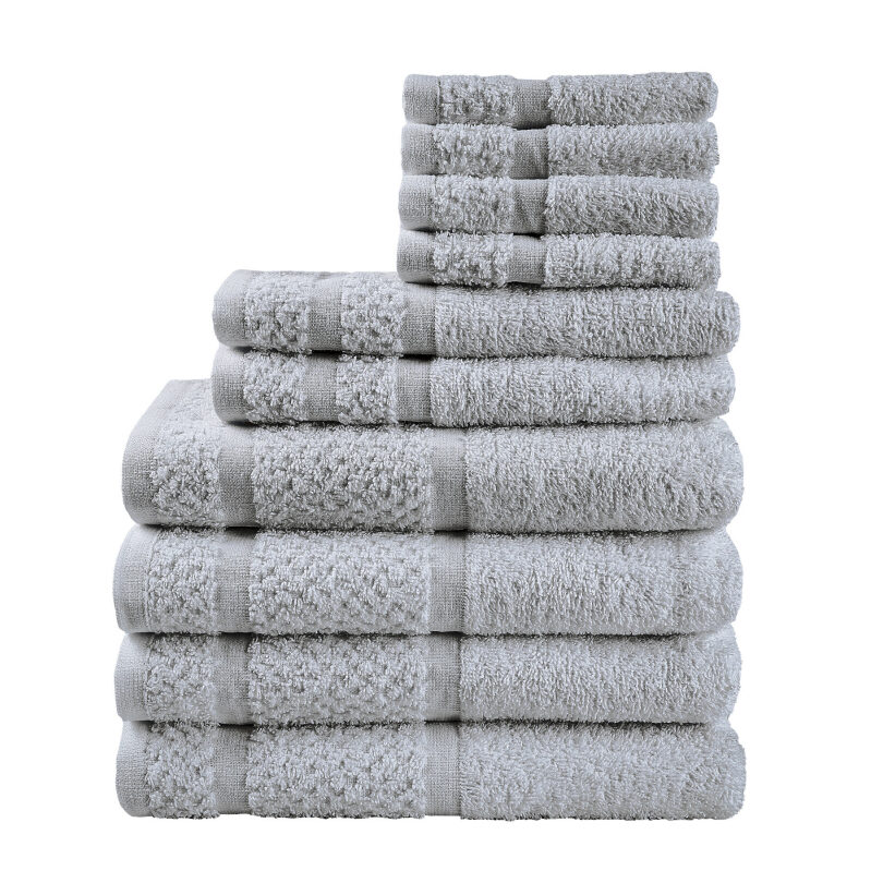 Mainstays 10 Piece Towel Set: Soft, Durable, and Elegant