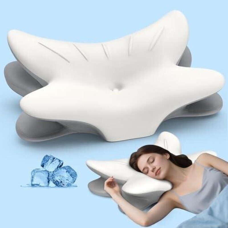 Ergonomically Designed Memory Foam Cervical Pillow - 50% OFF