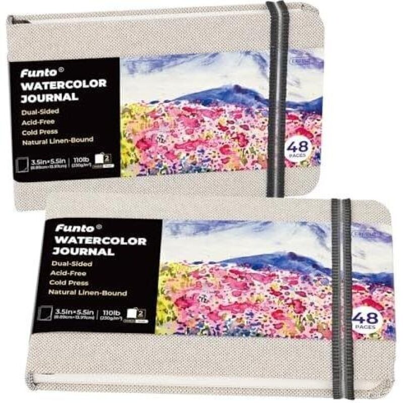 Premium Funto Watercolor Journal Set - Ideal for Artists, 30% OFF