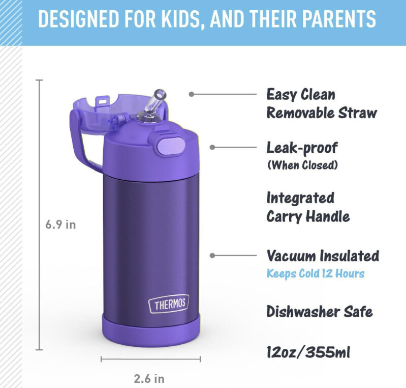 Discounted Thermos Funtainer Stainless Steel Vacuum Insulated Children's Cup - 12oz