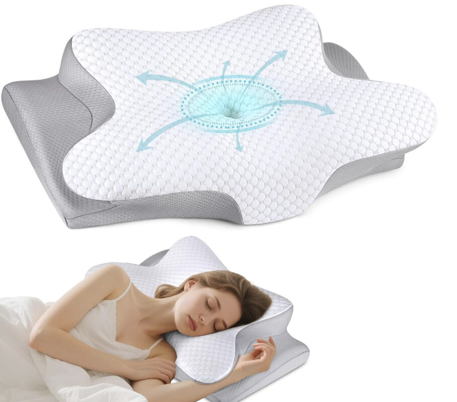 Memory Foam Butterfly Neck Pillow - Affordable Neck Support