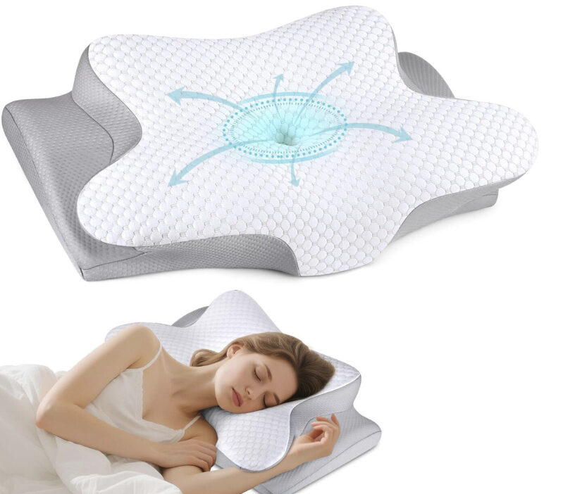 Memory Foam Butterfly Neck Pillow - Affordable Neck Support