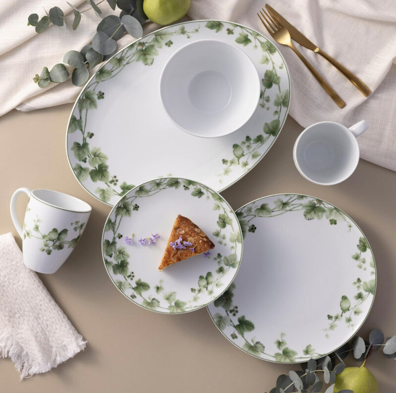 Elevate Your Dining with NORITAKE Ivy Collection - 4-Piece Set