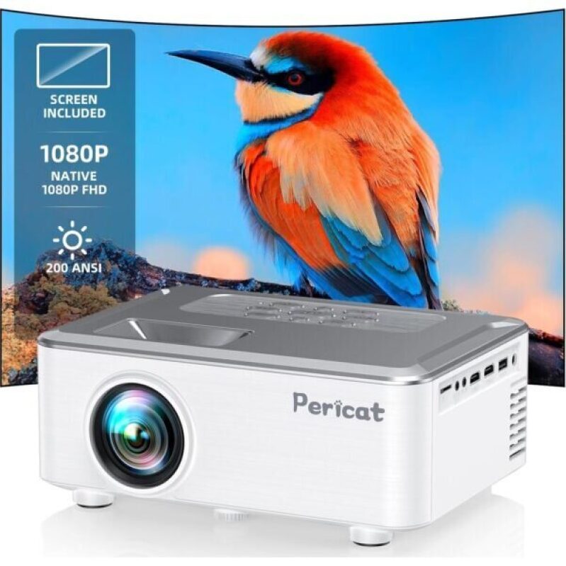 Portable Projector with WiFi and Bluetooth - 54% Off