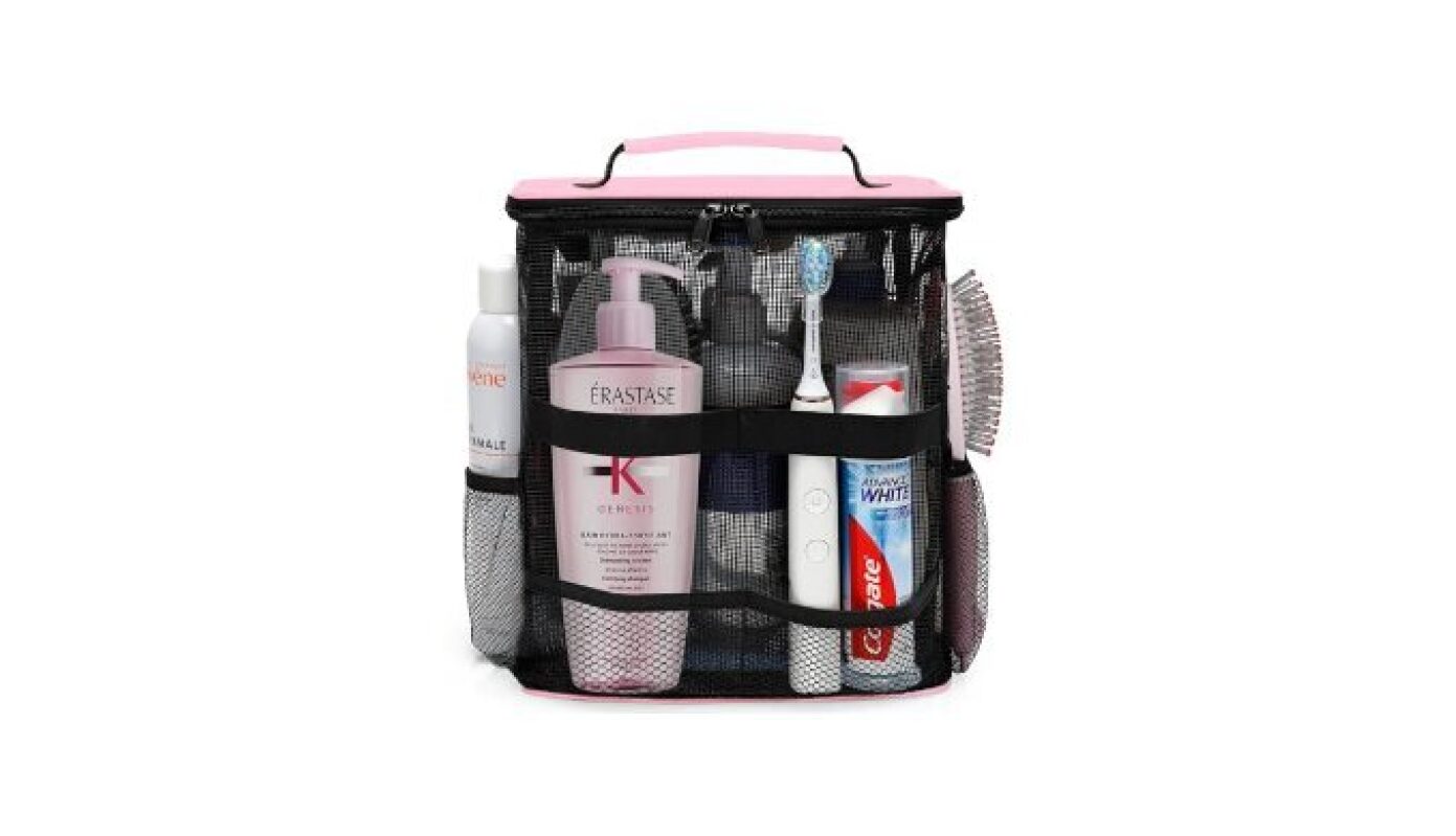 Large Capacity Mesh Shower Caddy - Perfect Travel Companion