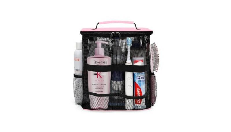 Large Capacity Mesh Shower Caddy - Perfect Travel Companion