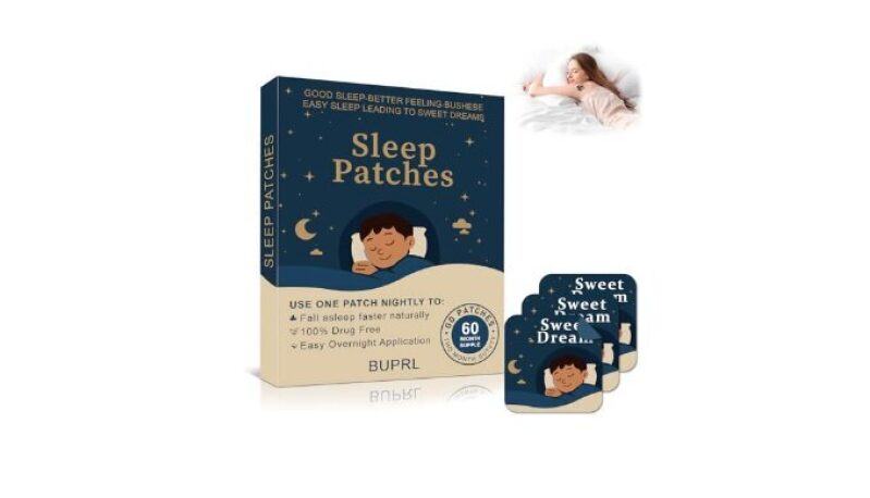 BUPRL Sleep Patches for Adults – Natural Sleep Aid with Melatonin & Magnesium