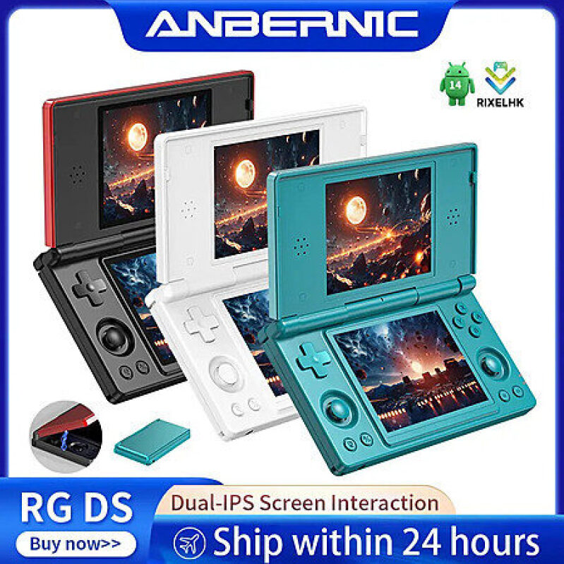 Anbernic RG DS Retro Game System - 3 Colors