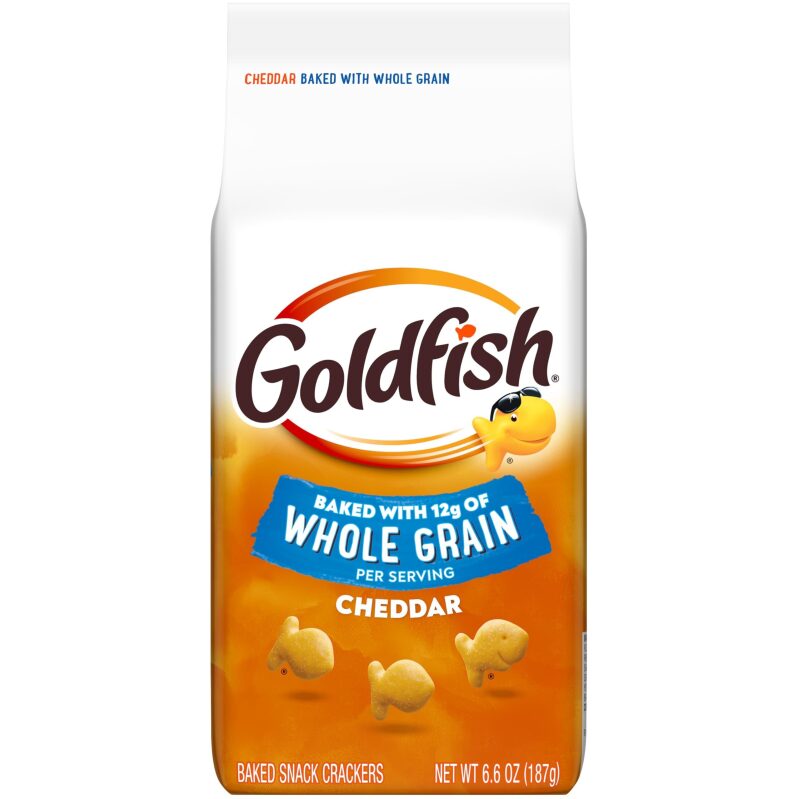 Goldfish Baked Cheddar Crackers - Whole Grain Snack Deal