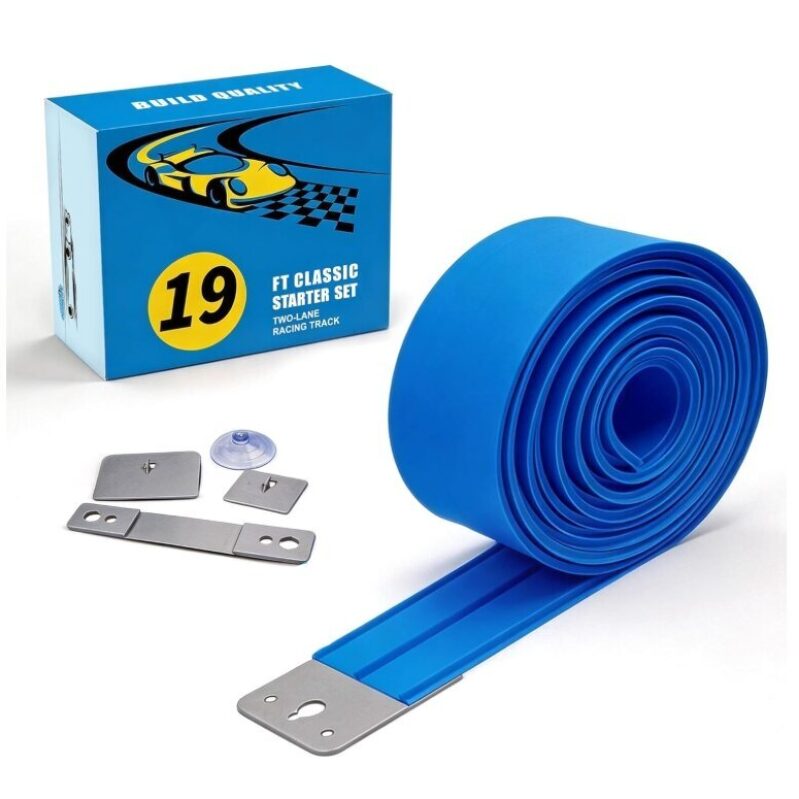 Mimeng Uomo 19Ft Flexible Race Car Track for Kids Toy - Great Deal!