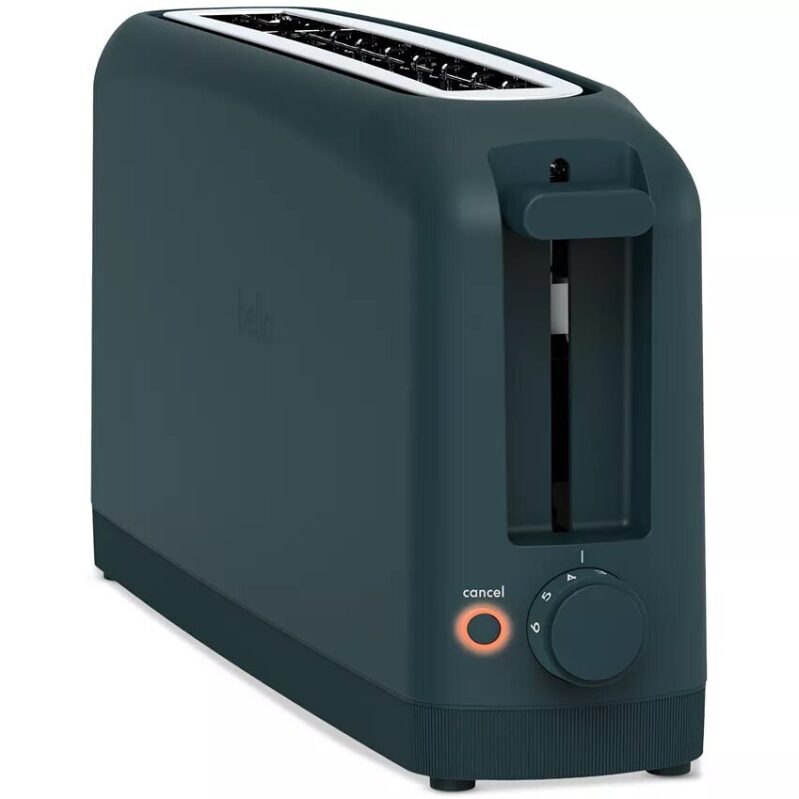 Bella 2-Slice Wide-Slot Slim Toaster - Perfect for Artisan Bread