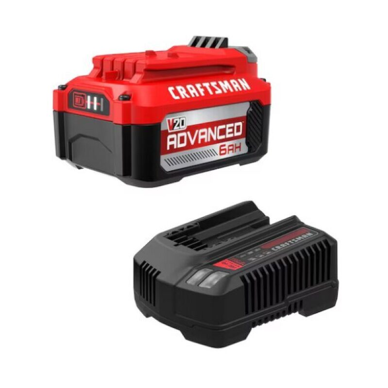 Craftsman V20 Advanced 20V 6Ah Battery and Charger Kit Deal at Lowe's