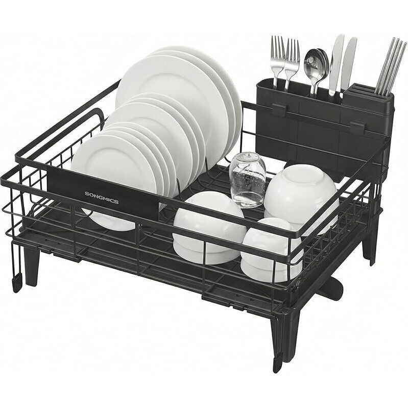 Stylish and Durable Dish Drying Rack for Efficient Kitchen Management