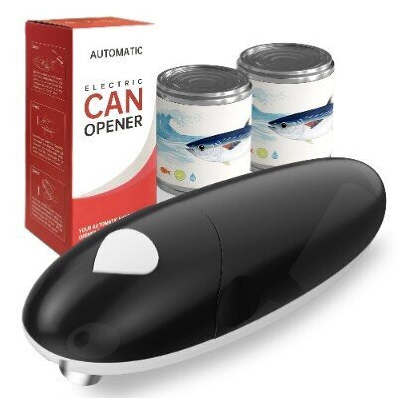 Efficient Electric Can Opener - Effortless Can Opening