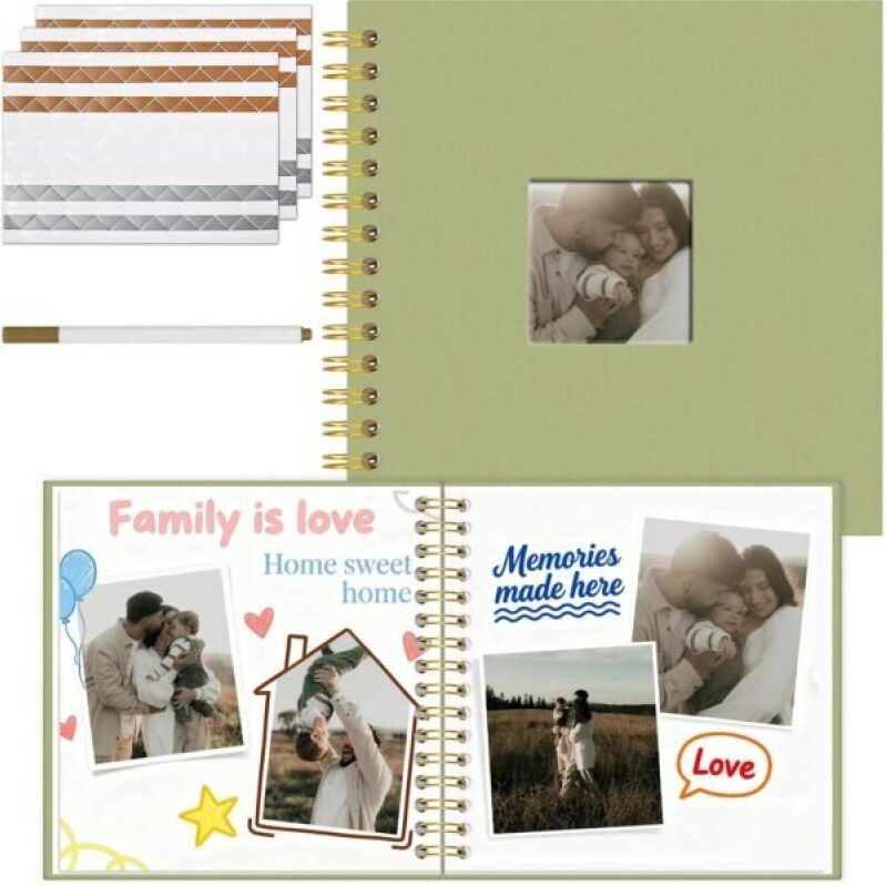 Affordable DIY Photo Album Kit for Family Memories