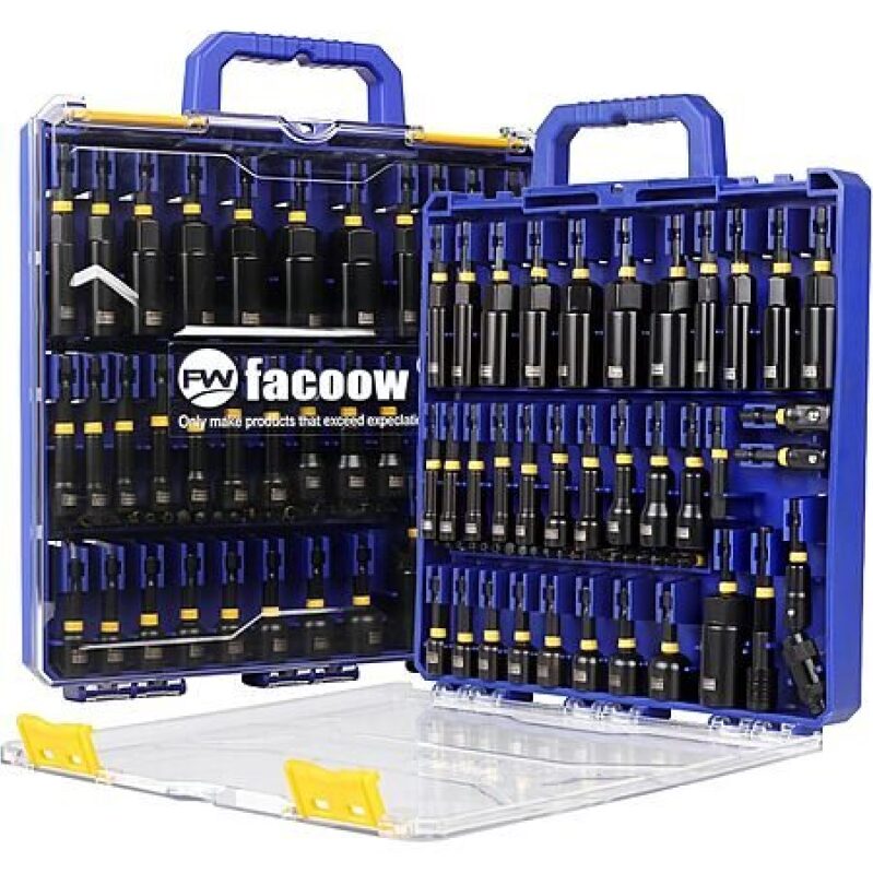 55-Piece Magnetic Impact Nut Driver Set - Facoow