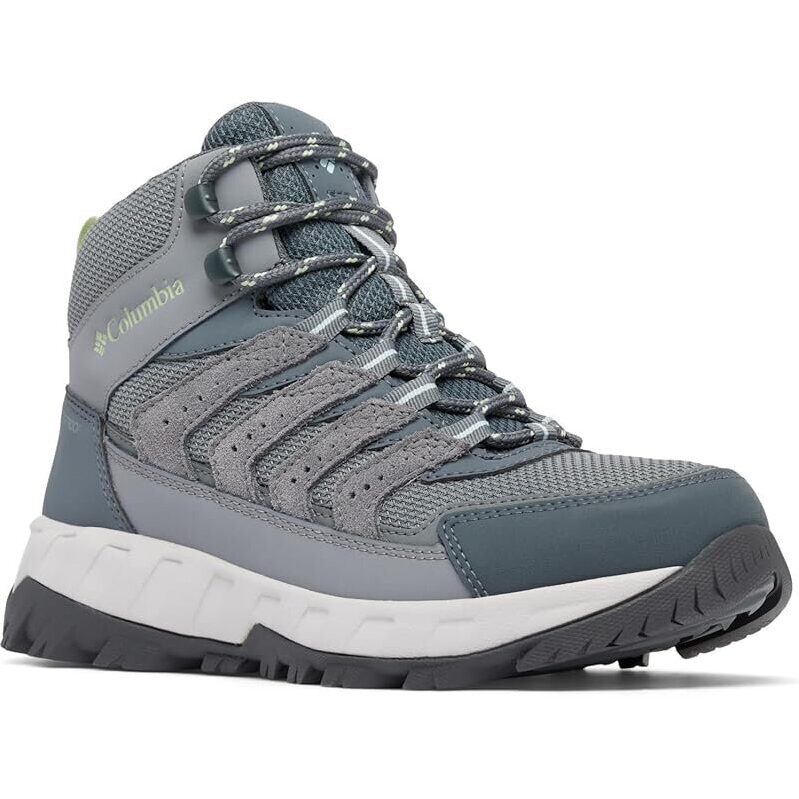 Columbia Men's Strata Trail Mid Waterproof Shoes - Ideal for Hiking and Outdoor Adventures