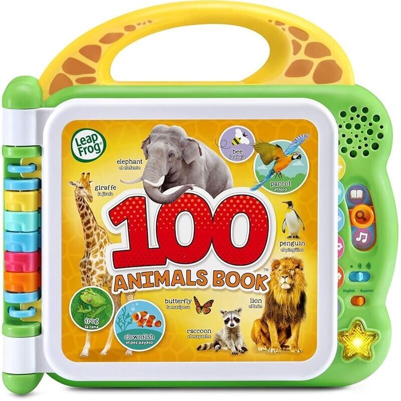 LeapFrog 100 Animals Book: Interactive Learning Adventure