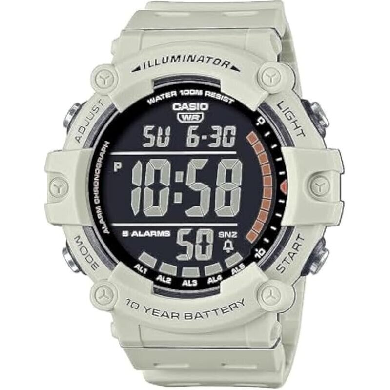 Casio Illuminator AE1500WH Series Mens Digital Watch - Affordable, Durable, High-End Look