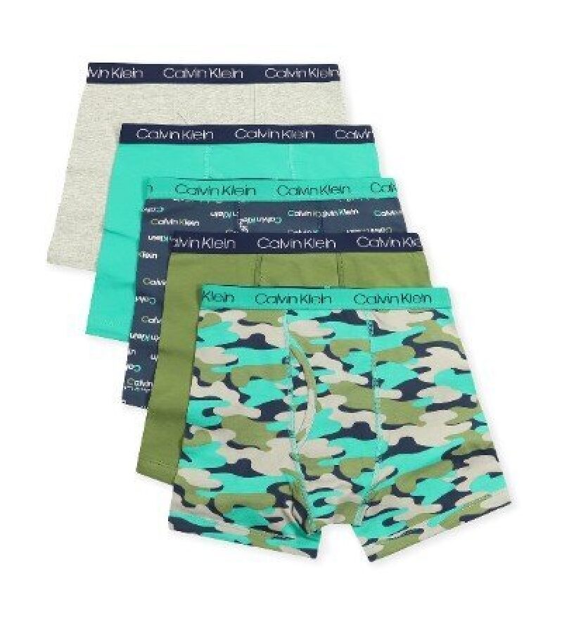 Calvin Klein Boys' Underwear 5-Pack: Classic Comfort