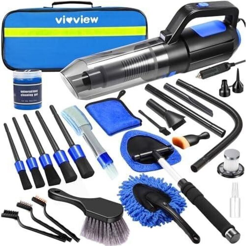 Car Cleaning Kit Bundle: 25-Piece Set with 50% Discount