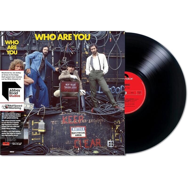 The Who: Who Are You Half-Speed Vinyl - Limited Edition