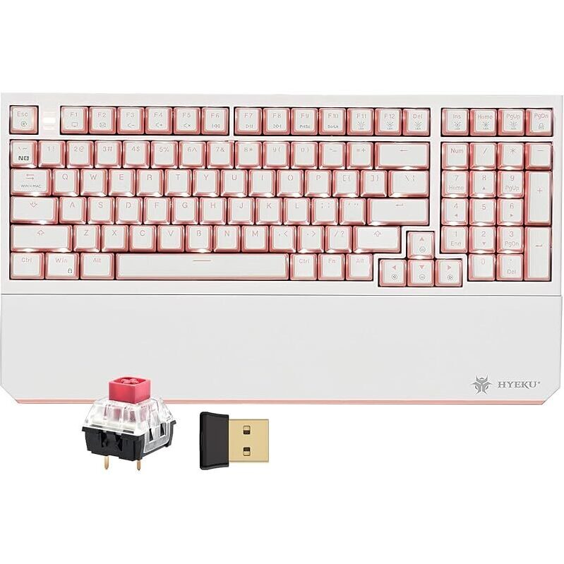 Hexgears X4 Wireless Mechanical Keyboard, 99-Key