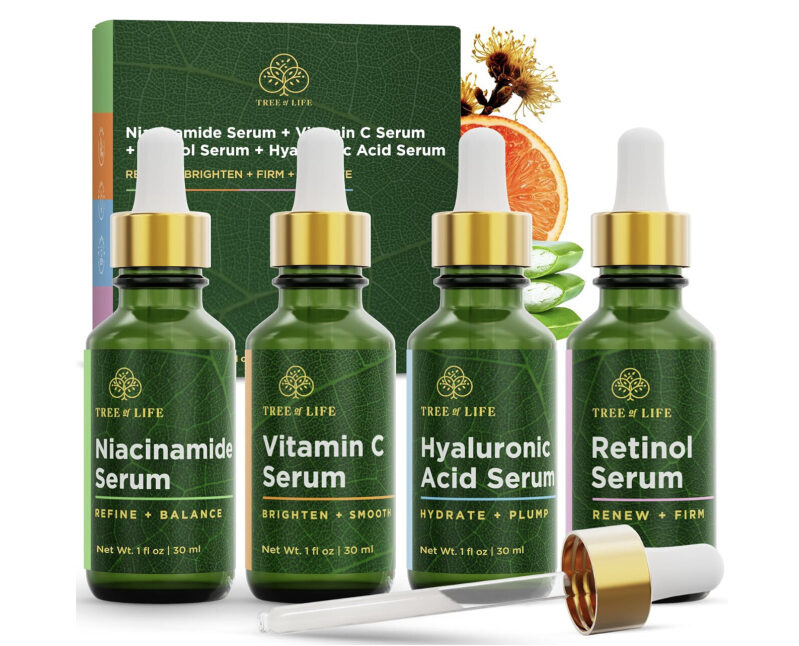 Affordable Tree of Life Skin Serums Set - Prime Delivery