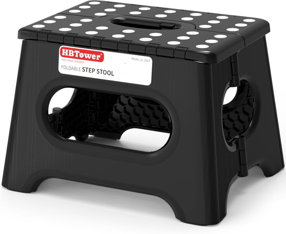 9-Inch Foldable Step Stool - Prime Exclusive Deal