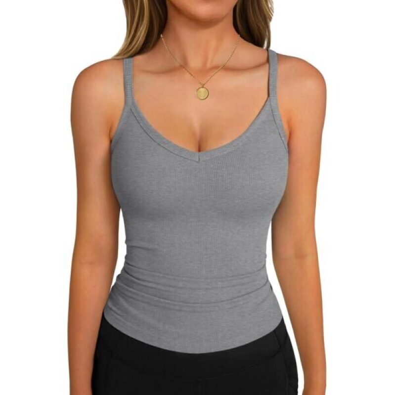 GBK Women's Ribbed Sleeveless Tank Top - 55% Off