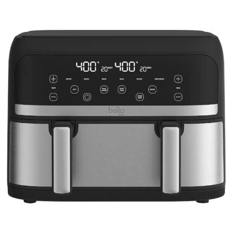Grab the Bella Pro 4-qt. TriZone Air Fryer Today at Best Buy