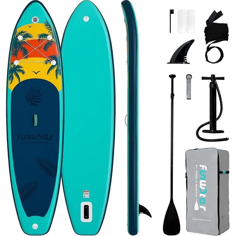 FunWater Stand Up Paddle Board - Ultra-Light Inflatable Paddleboard