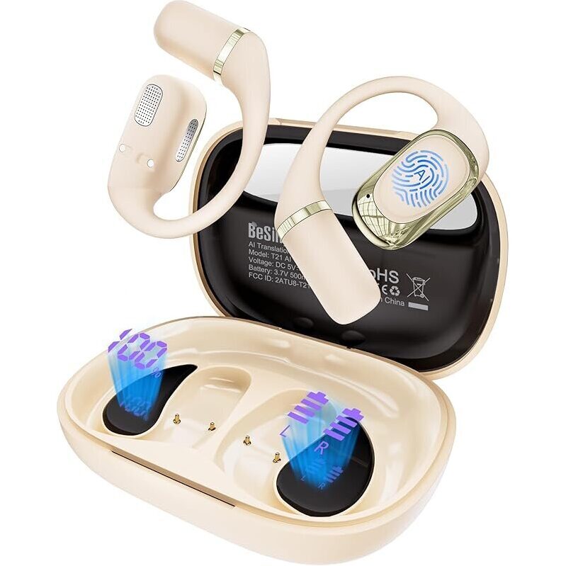 BeSing 4-in-1 AI Translation Earbuds - Break Language Barriers Instantly
