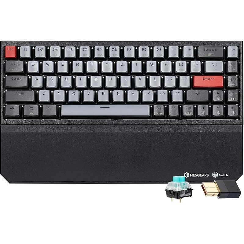 Hexgears X1 Pro Wireless Mechanical Keyboard with Wrist Rest