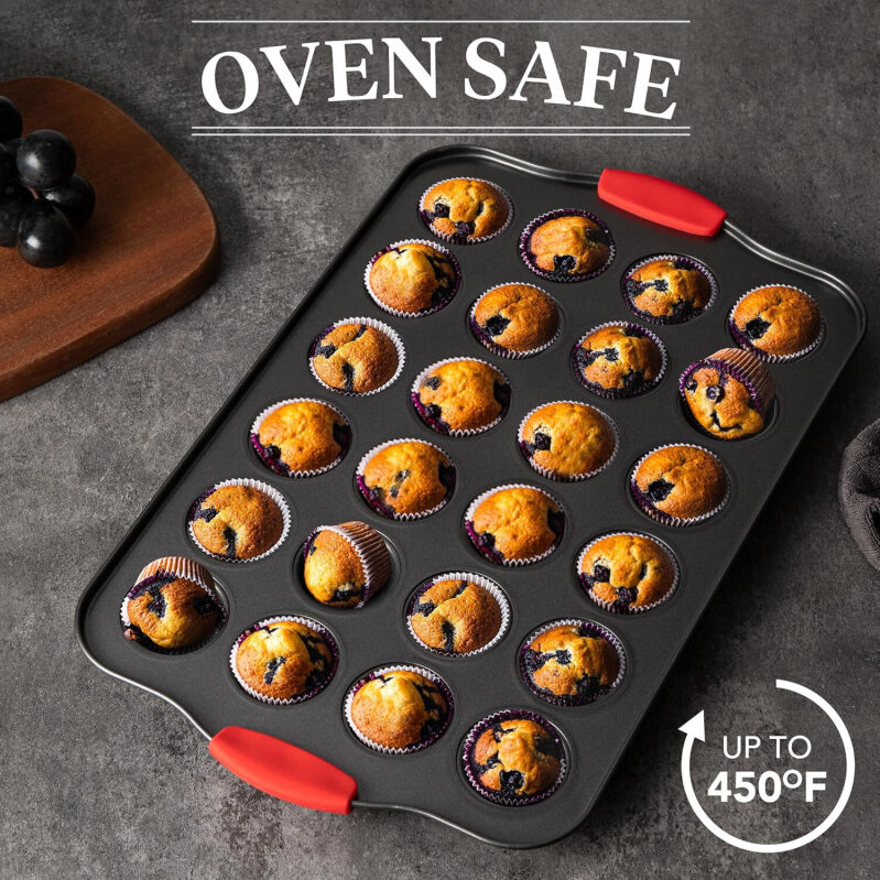 24-Cup Mini Muffin Pan - Prime Exclusive Deal