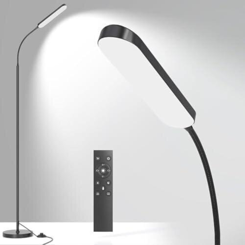 Smart LED Floor Lamp with Remote Control - 56% Discount