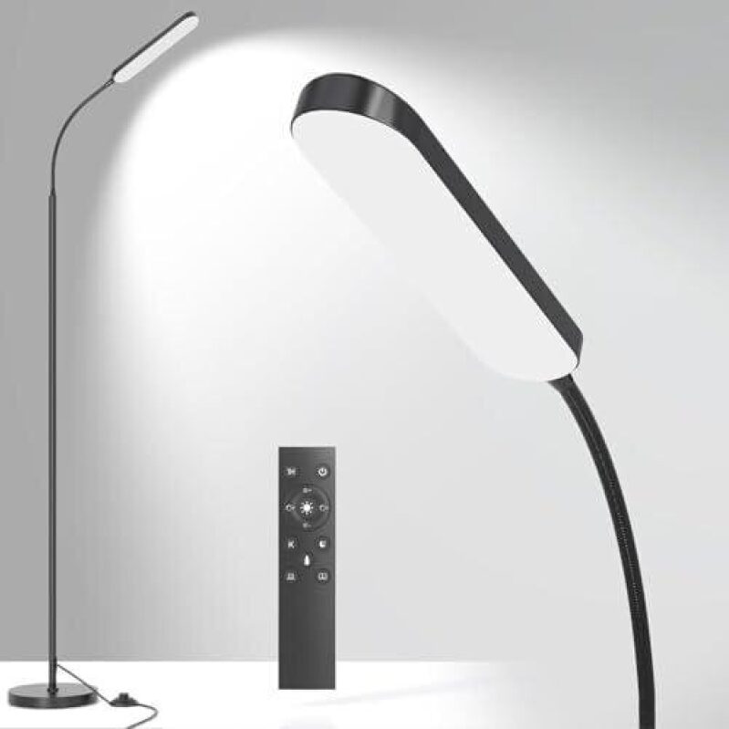 Smart LED Floor Lamp with Remote Control - 56% Discount